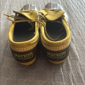 L.L. Bean Brown and Yellow Boots for Outdoor Adventures